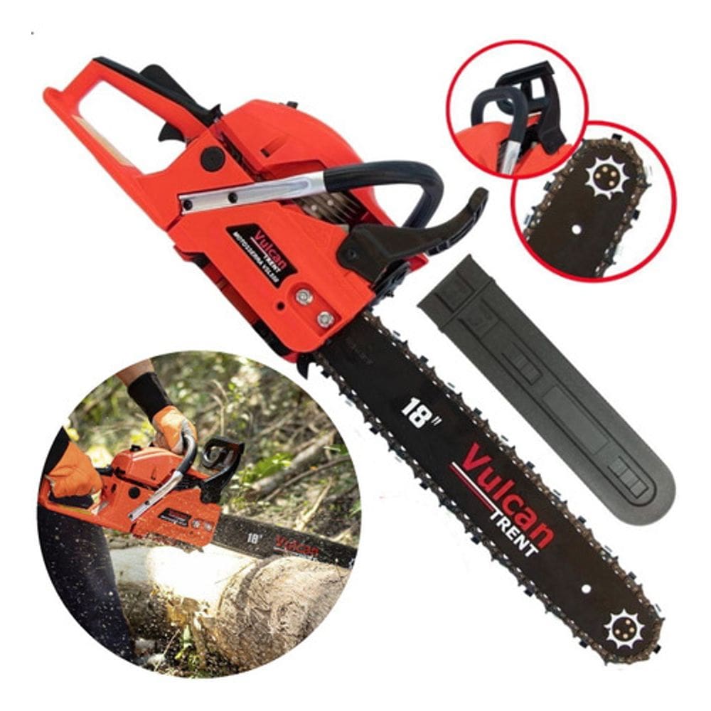 Motor Serra Á Gasolina Vulcan 55cc Vsl550 3hp Profissional