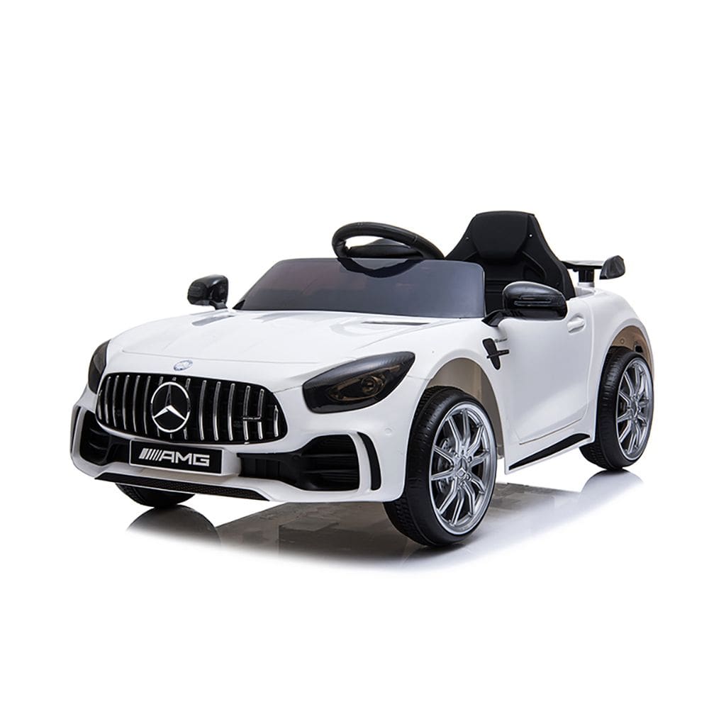 Carro Eletrico Mercedes AMG GTR Branca Controle Remoto 12v