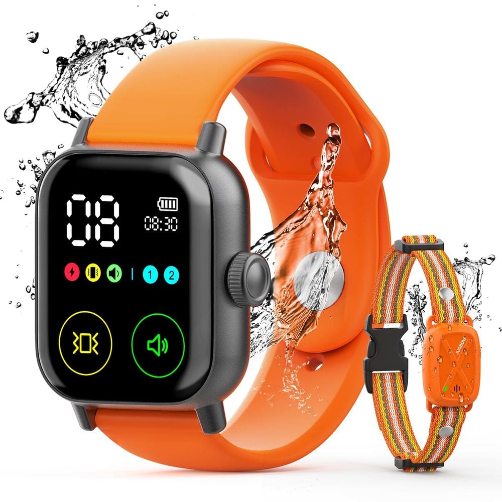 Coleira de treinamento para cães Jugbow 3300FT à prova d`água IPX7 E-Collar