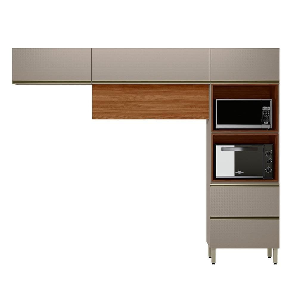 Cozinha Modulada Proença 3 Peças com Torre Quente 2 Fornos - Demartêz