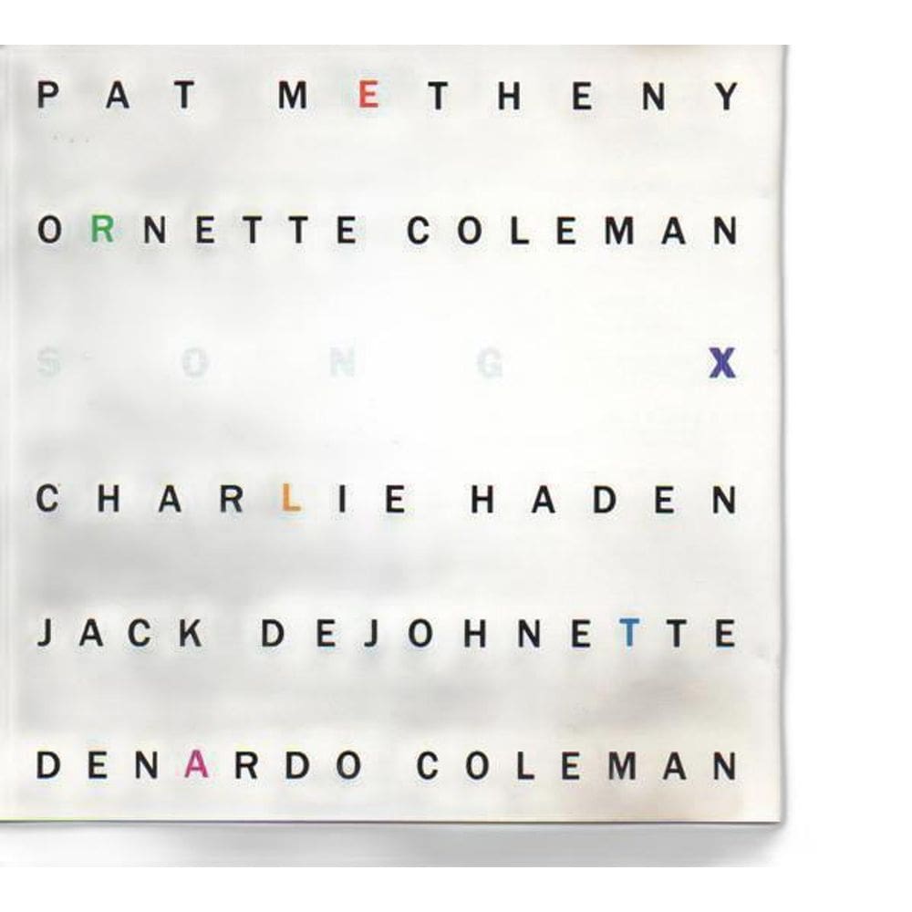 Cd Pat Metheny E Ornette Coleman - Song X