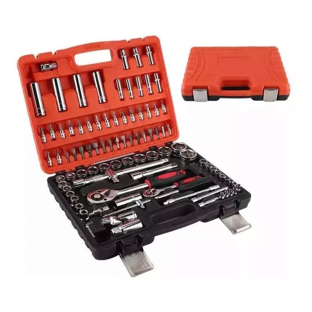 Kit Ferramentas Chave Soquetes Sextavados 108 Peças