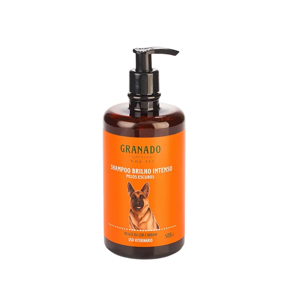 Shampoo Granado Brilho Intenso 500 Ml Pelos Escuros