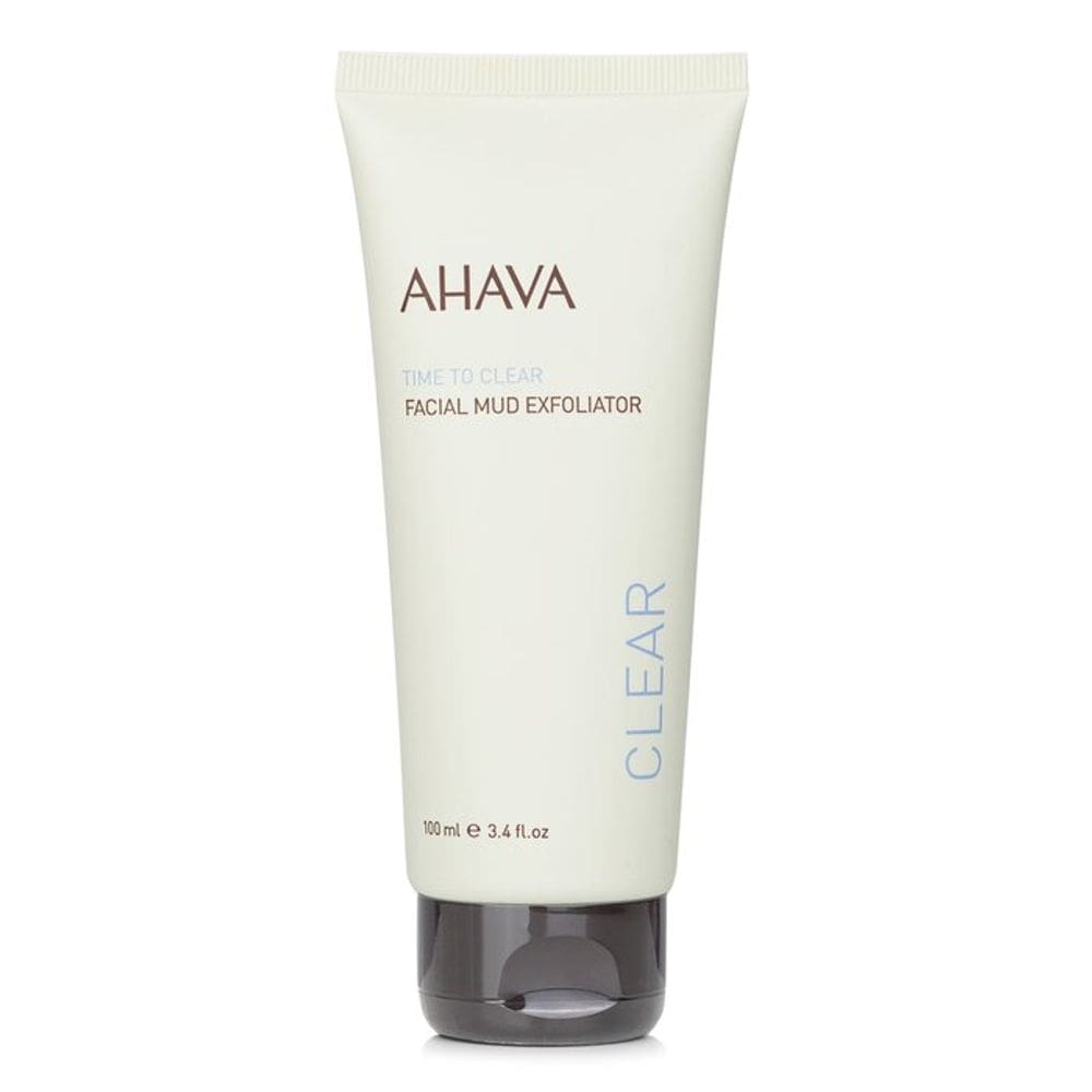 Esfoliante facial de lama Ahava Time To Clear para todos os tipos de pele