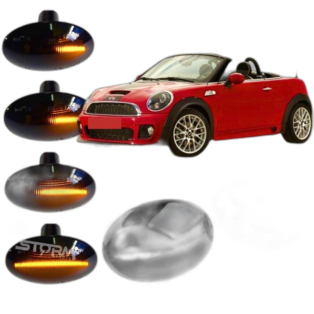 Seta Sequencial Mini Cooper JCW Led - Preto