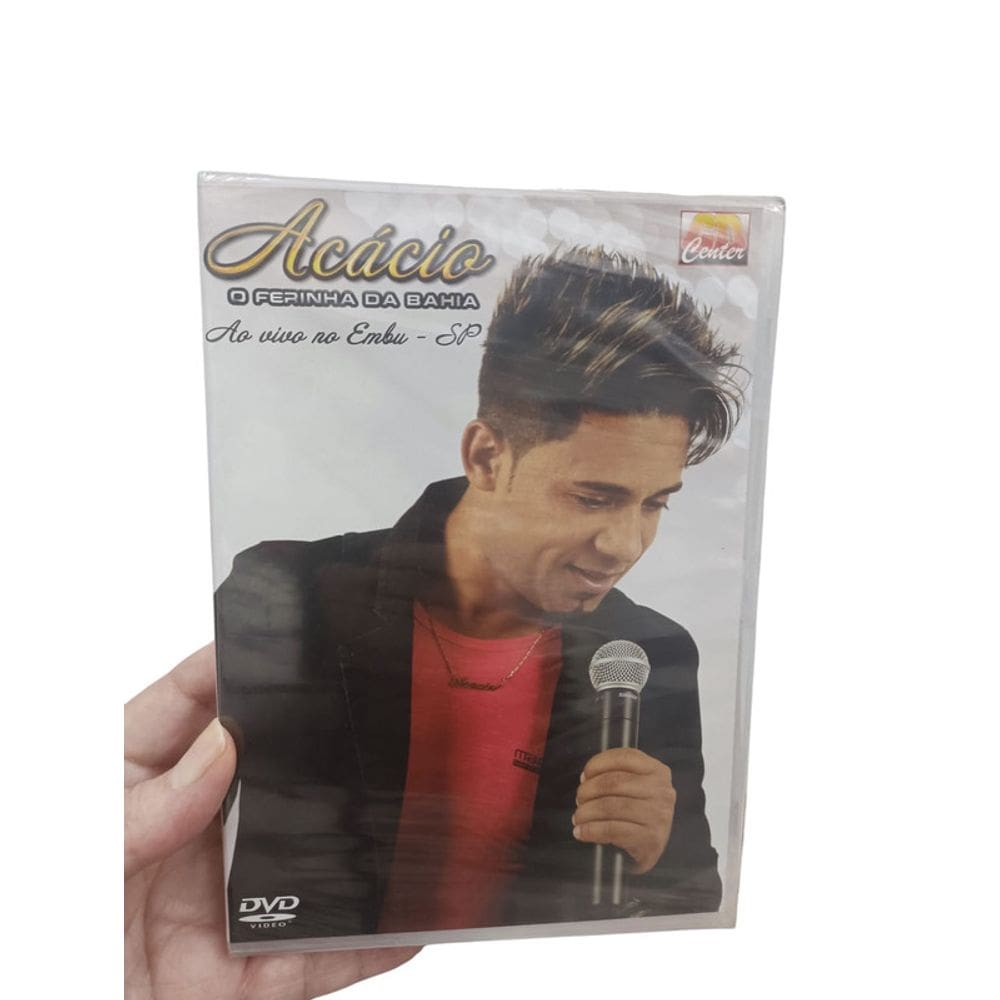 Dvd Acácio - Ao Vivo No Embu - Sp/