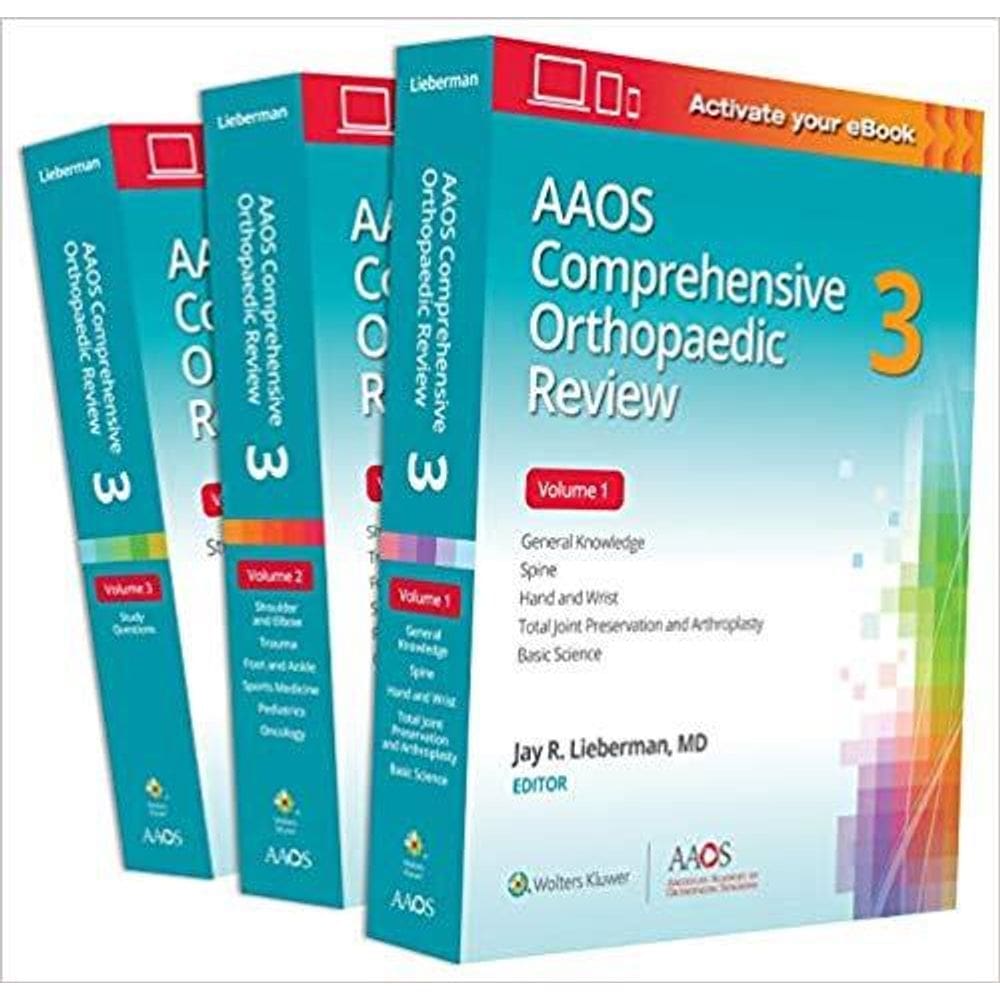 Aaos Comprehensive Orthopaedic Review 3  3 Vols