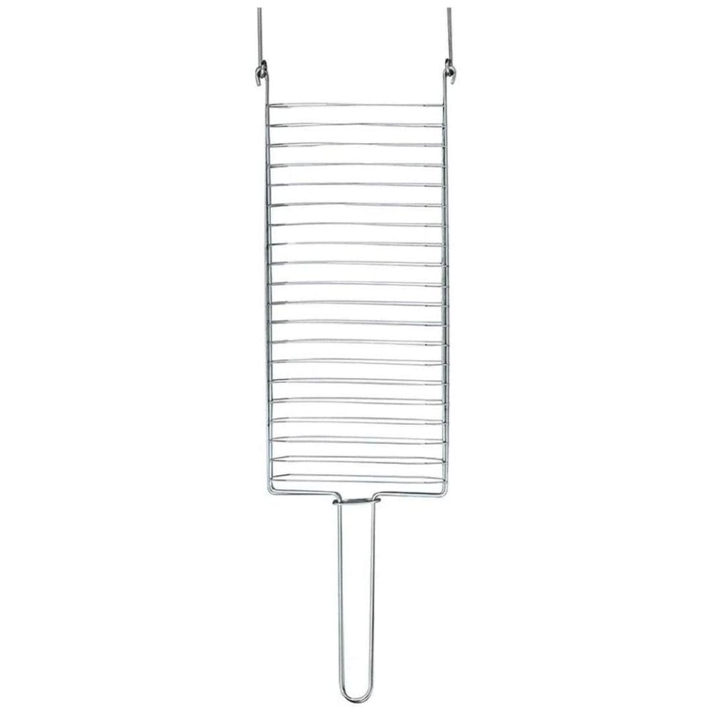 Kit Preparo Churrasco 4Pc Churrasqueira Grelha E Espeto 55Cm