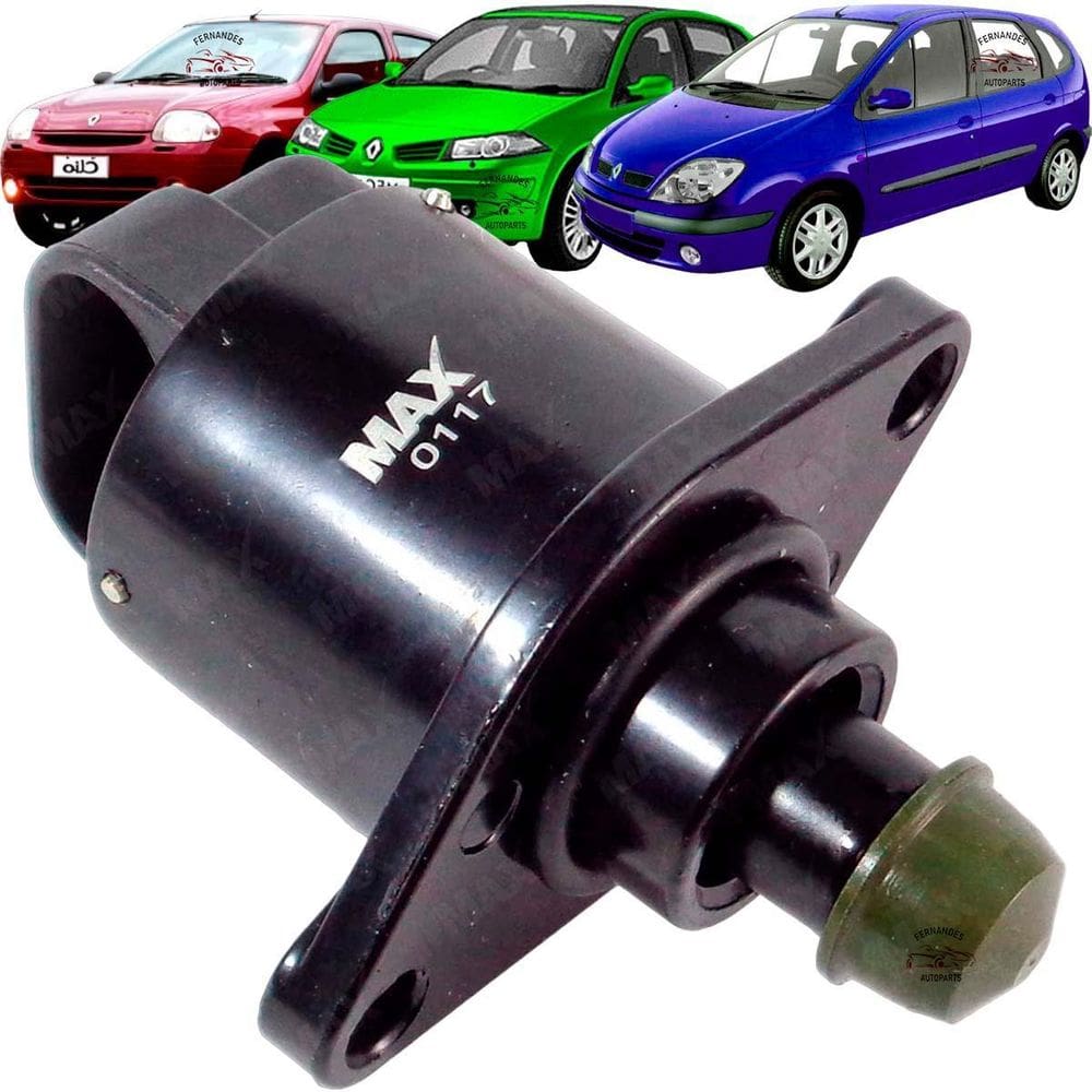 Atuador De Marcha Lenta Clio Megane Scenic 2000 Até 2009