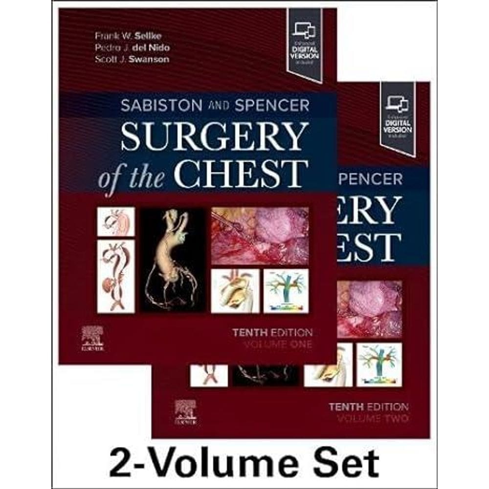 Sabiston And Spencer Surgery Of The Chest 2 Vols