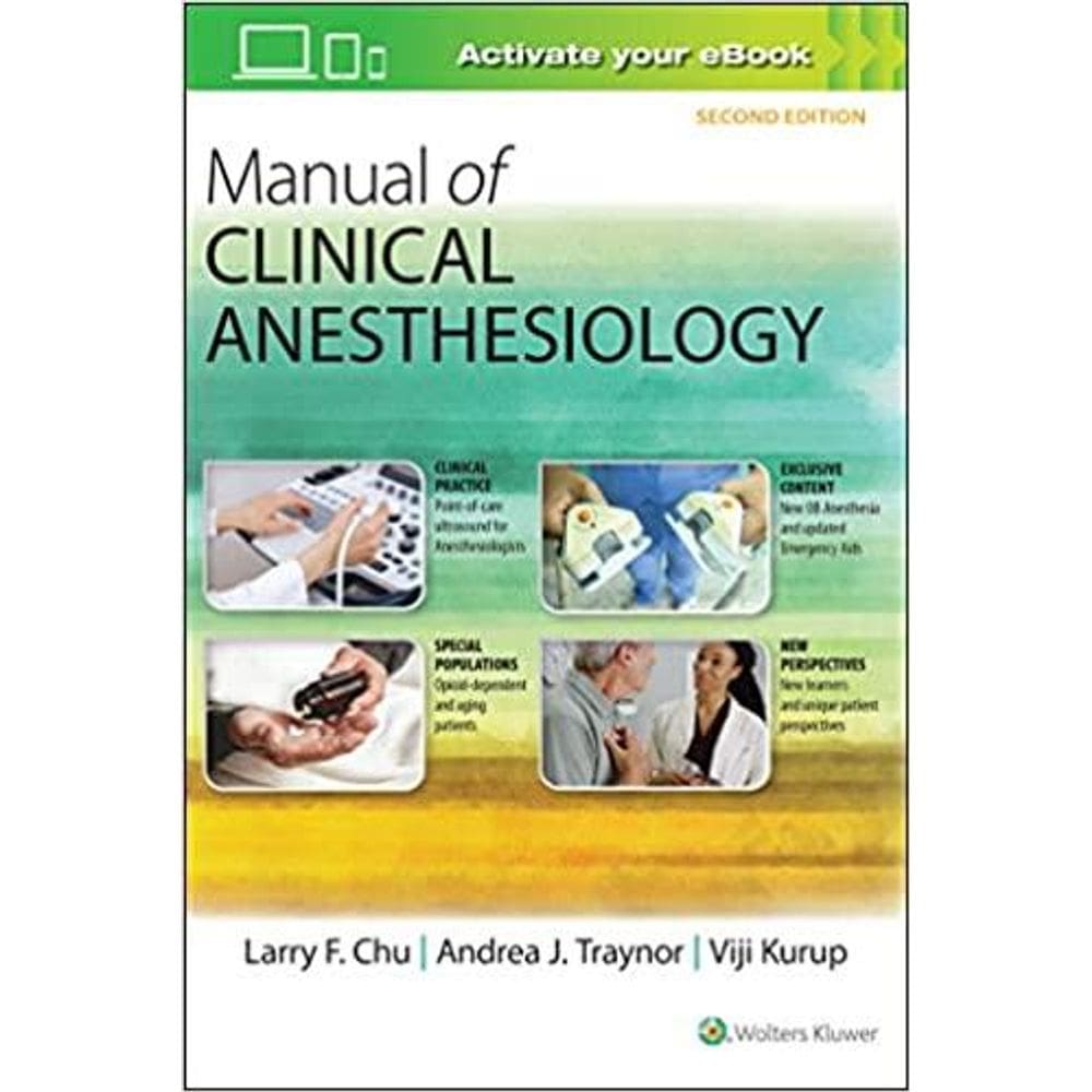 Manual Of Clinical Anesthesiology