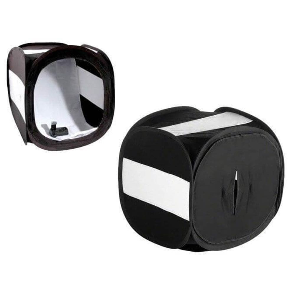 Barraca Difusora Preta 90X90X90Cm Para Fotografia Still
