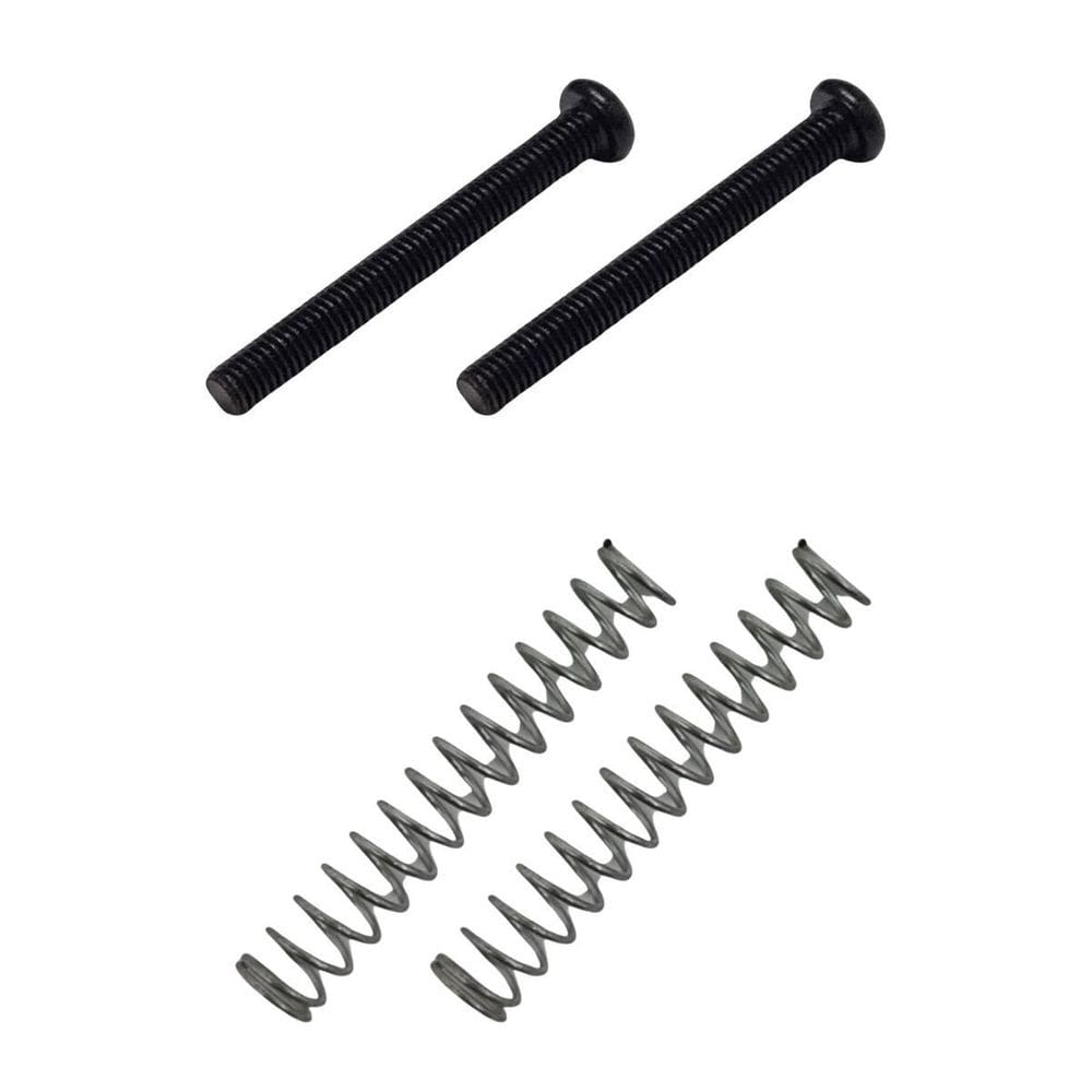 Kit 2 Parafuso Com Mola Captador Humbucker Guitarra Aço Bk