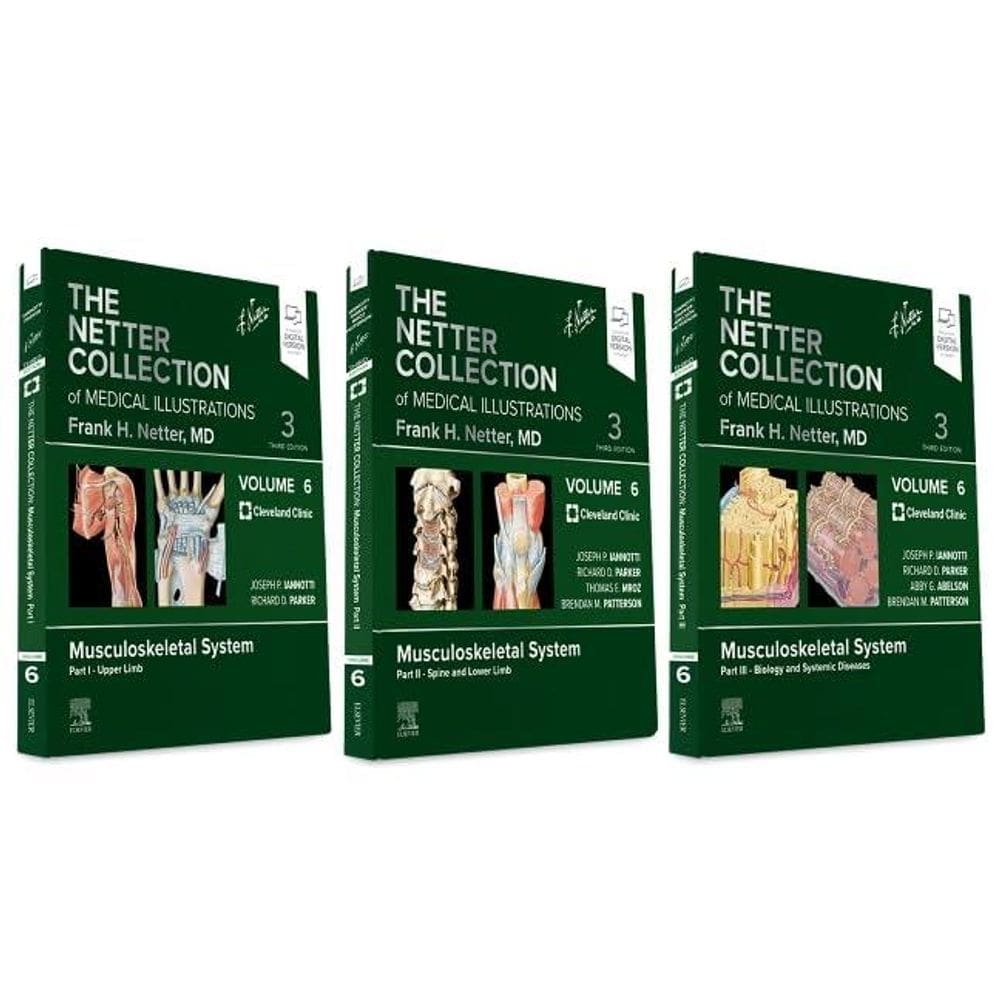 The Netter Collection Of Medical Illustrations Musculoskeletal System Pack