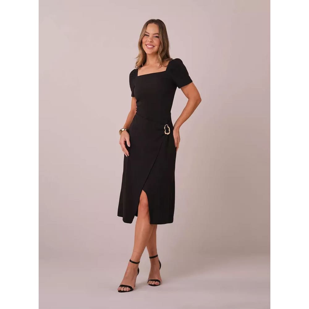 Vestido Tatá Martello Cristina Preto 5710