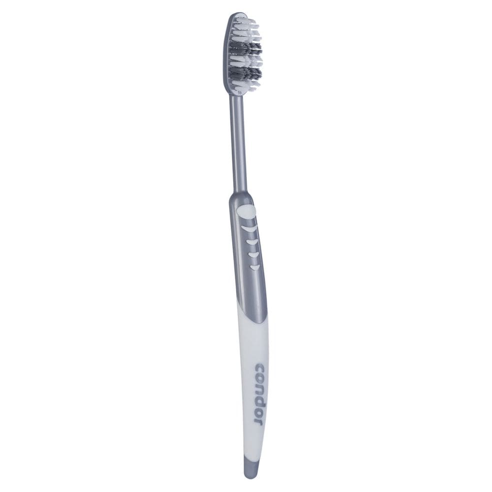 Escova Dental Média Condor Antibac com Estojo Protetor