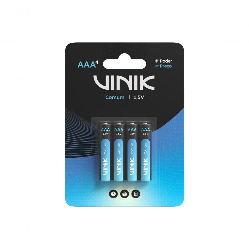 Pilha Comum Aaa C-4 1.5v - Vp3ab4c