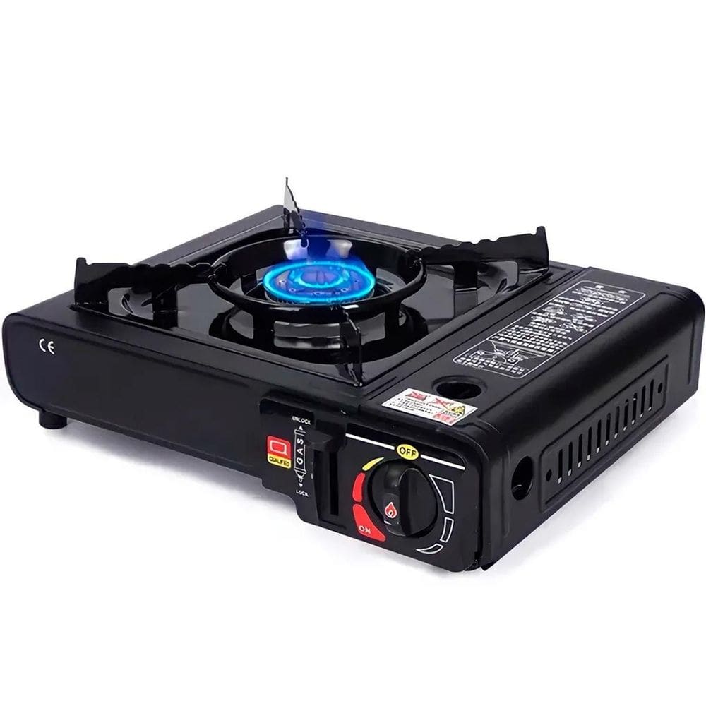 Mini Fogão Compacto Para Lazer Com Chama Alta