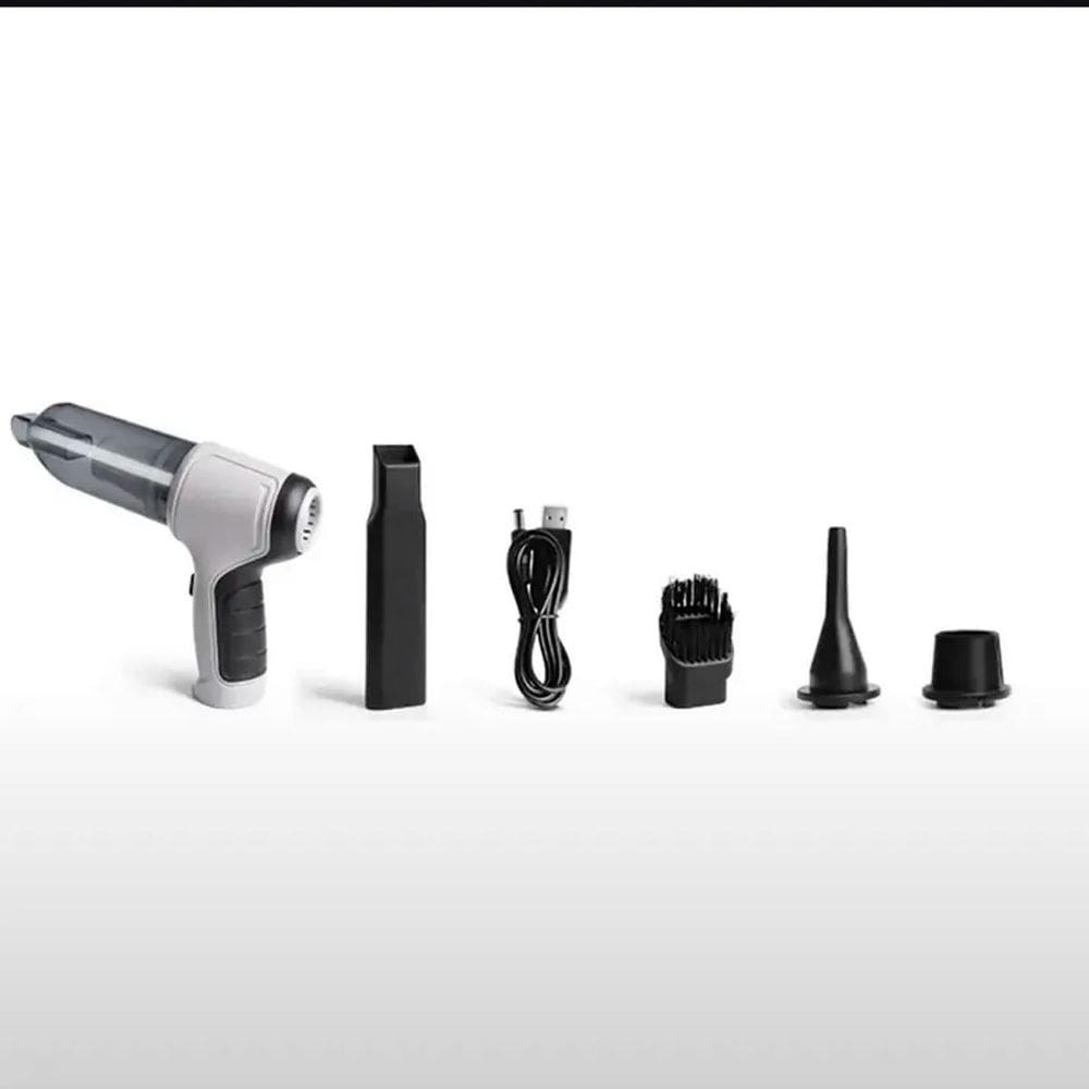 Mini Recarregável Aspirador Portátil Pó Carros Limpeza