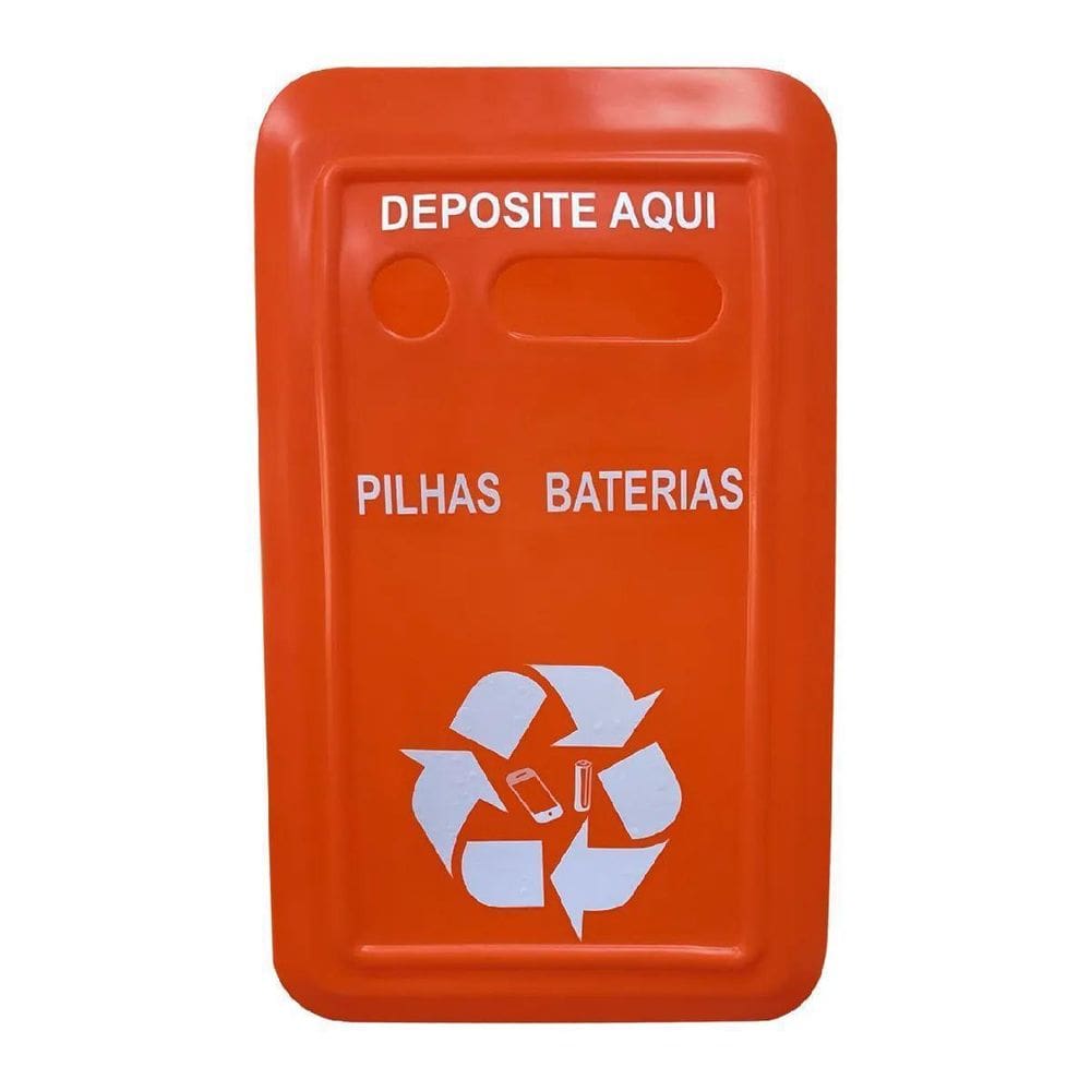 Lixeira Para Descarte De Pilhas E Baterias De 30 Litros