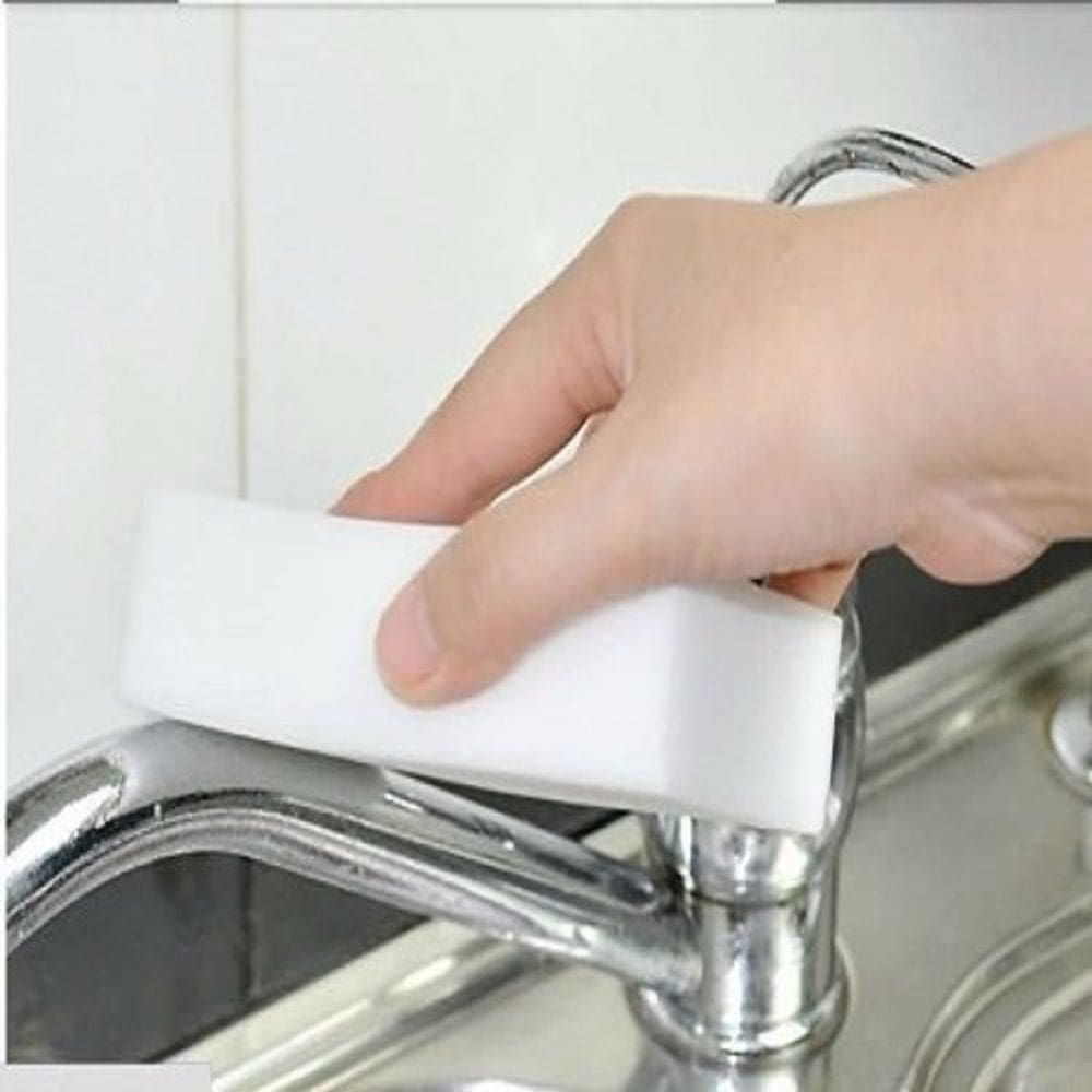 Esponja Mágica Mr. Strong Limpa Parede Inox Pisos Tenis 2Un