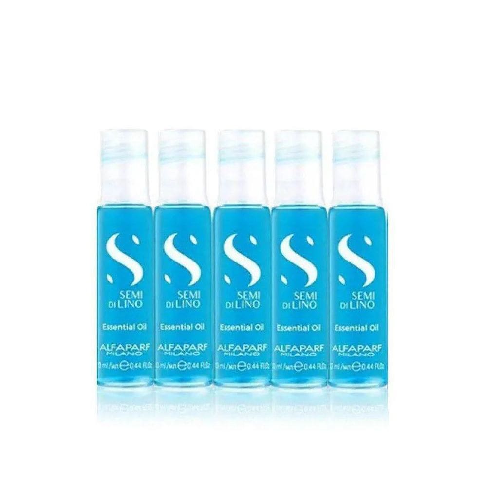 Kit Ampola Alfaparf Semi Di Lino Diamante Azul 5 De 13Ml