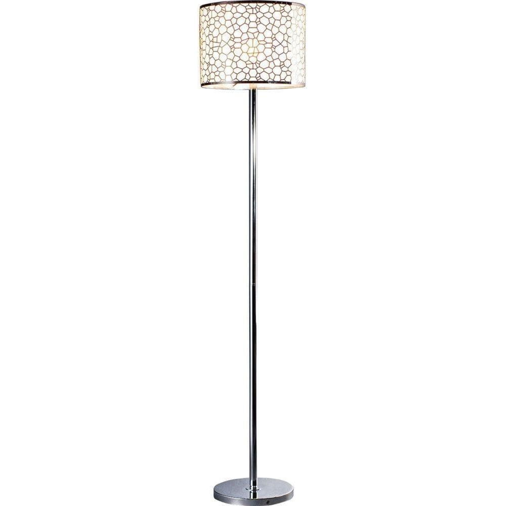 Coluna Luminária De Chão Apolo Inox Para Led Diâmetro 33 Cm