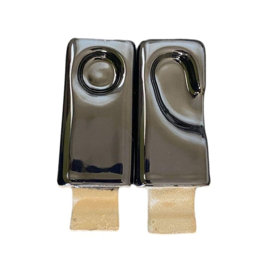 Porta Toalha Louça Preta Embutir Icasa Ia6