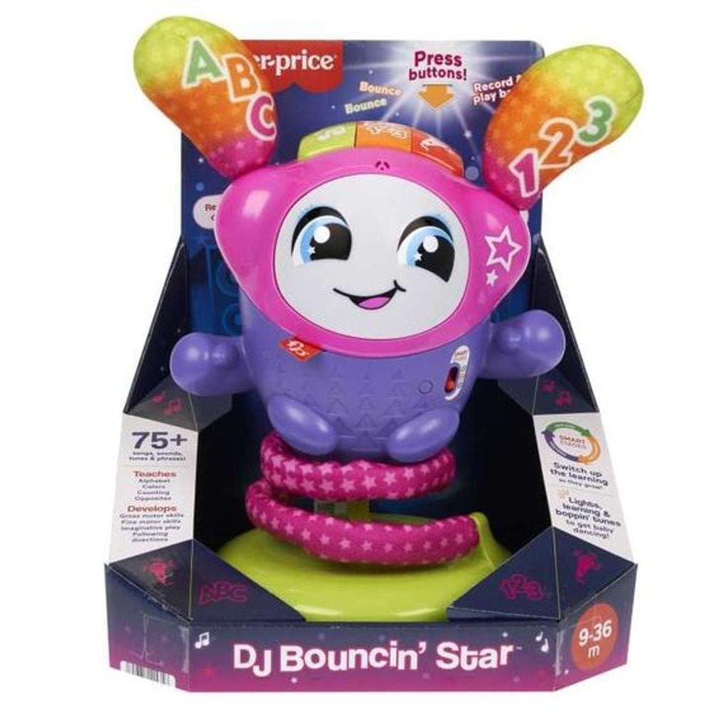 FisherPrice Dj Belle Pular e Aprender Mattel HRC50