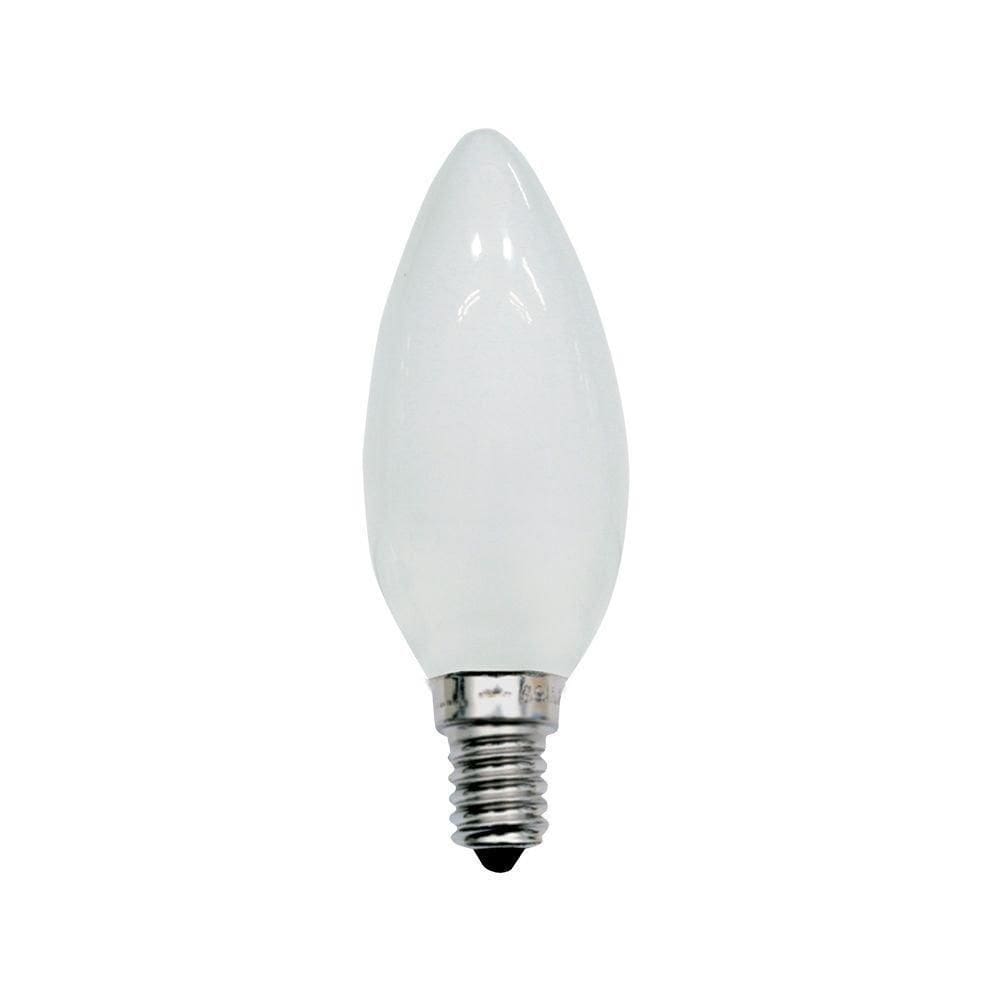 Lâmpada Incandescente Taschibra Vela Leitosa 25W E14 110V