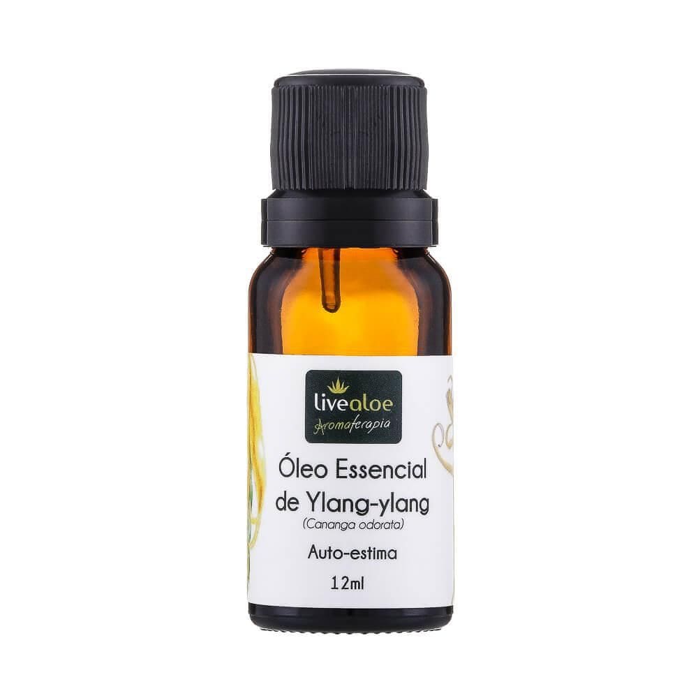 Óleo Essencial Natural De Ylang Ylang 12 Ml - Livealoe