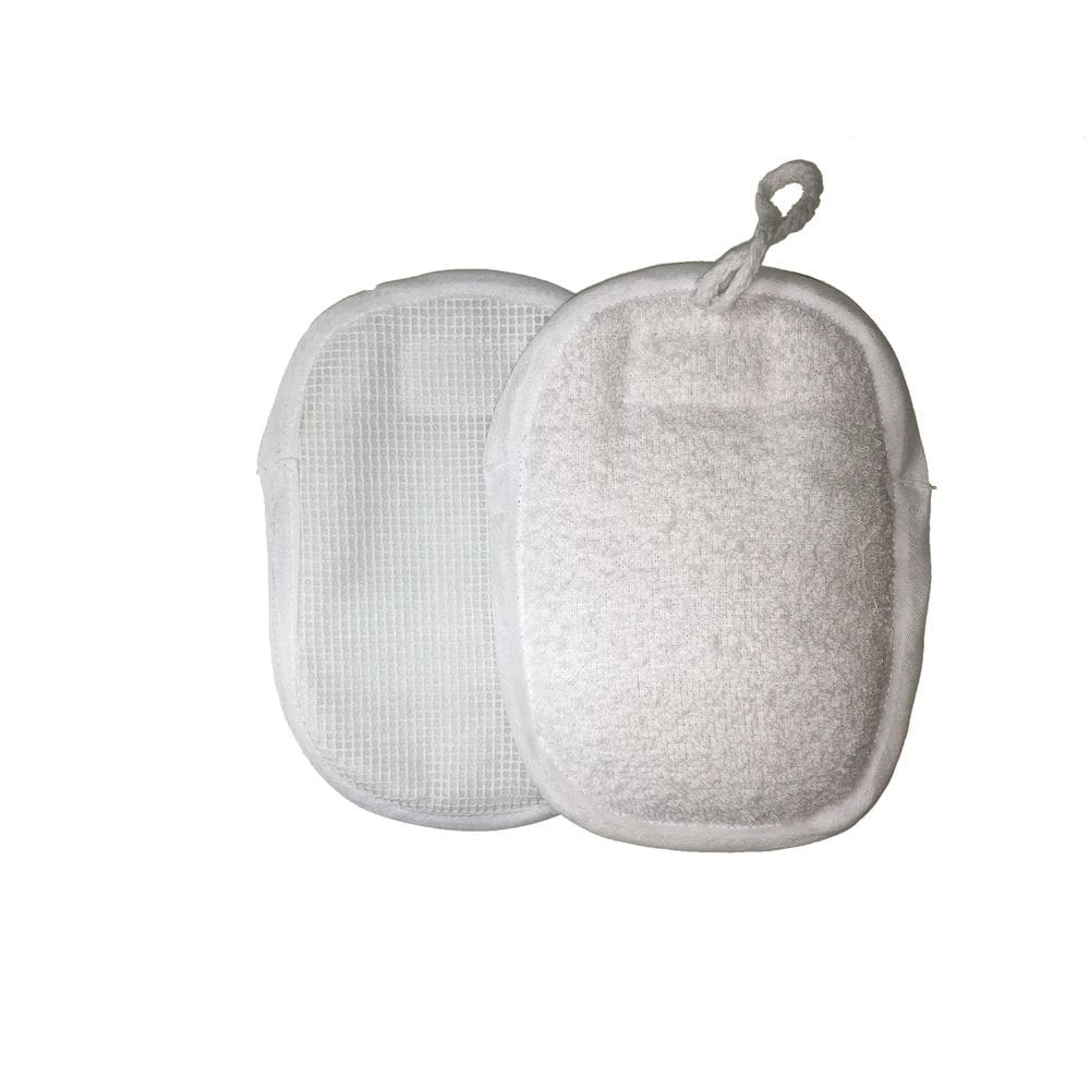 Bucha Para Corpo Atoalhado Branco