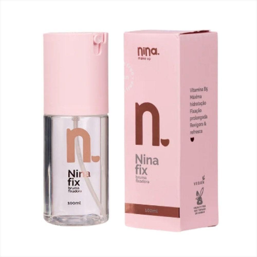Nina Makeup Bruma Fixadora Fix 100ml
