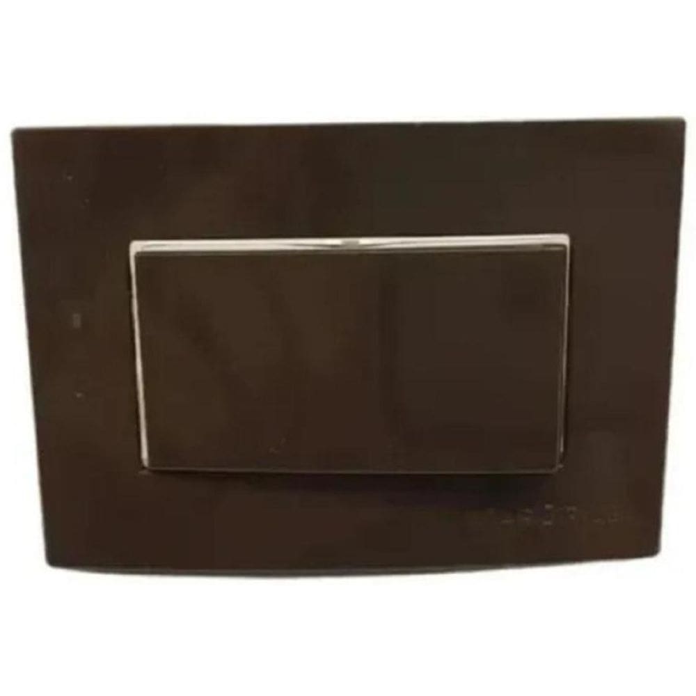 05 Pc Interruptor Simples P/Moveis Margirius Marrom 10A 250V