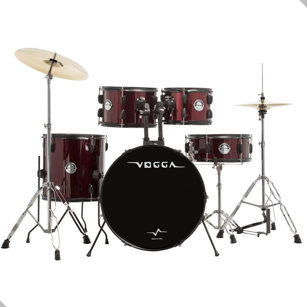 Bateria Acustica Vogga Urban Vpd120 20 Wr Vinho