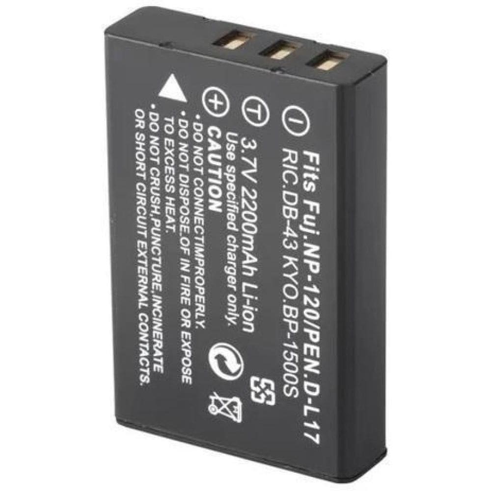 Bateria De Alta Capacidade 2200Mah Para Ordro E Fuji Np-120