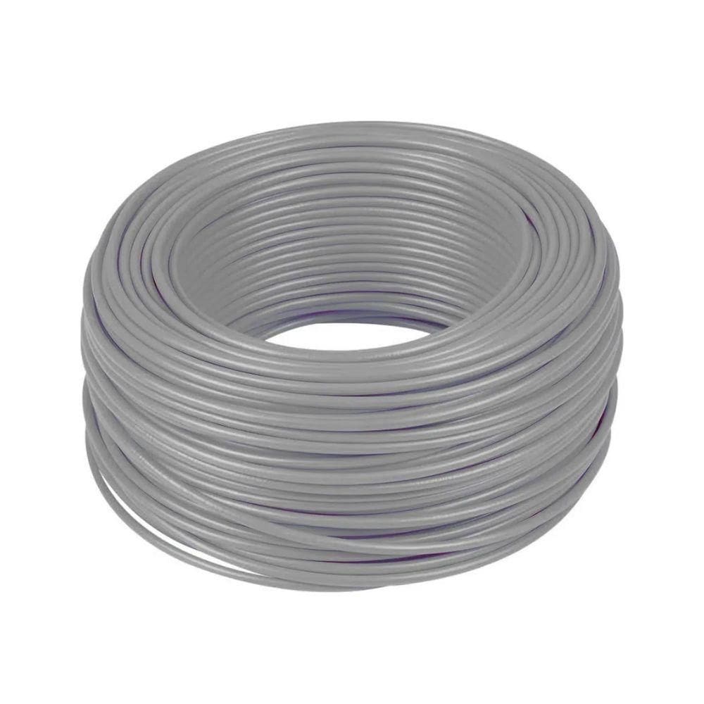 Cabo Automotivo Permak 0.75Mm Cinza 100M