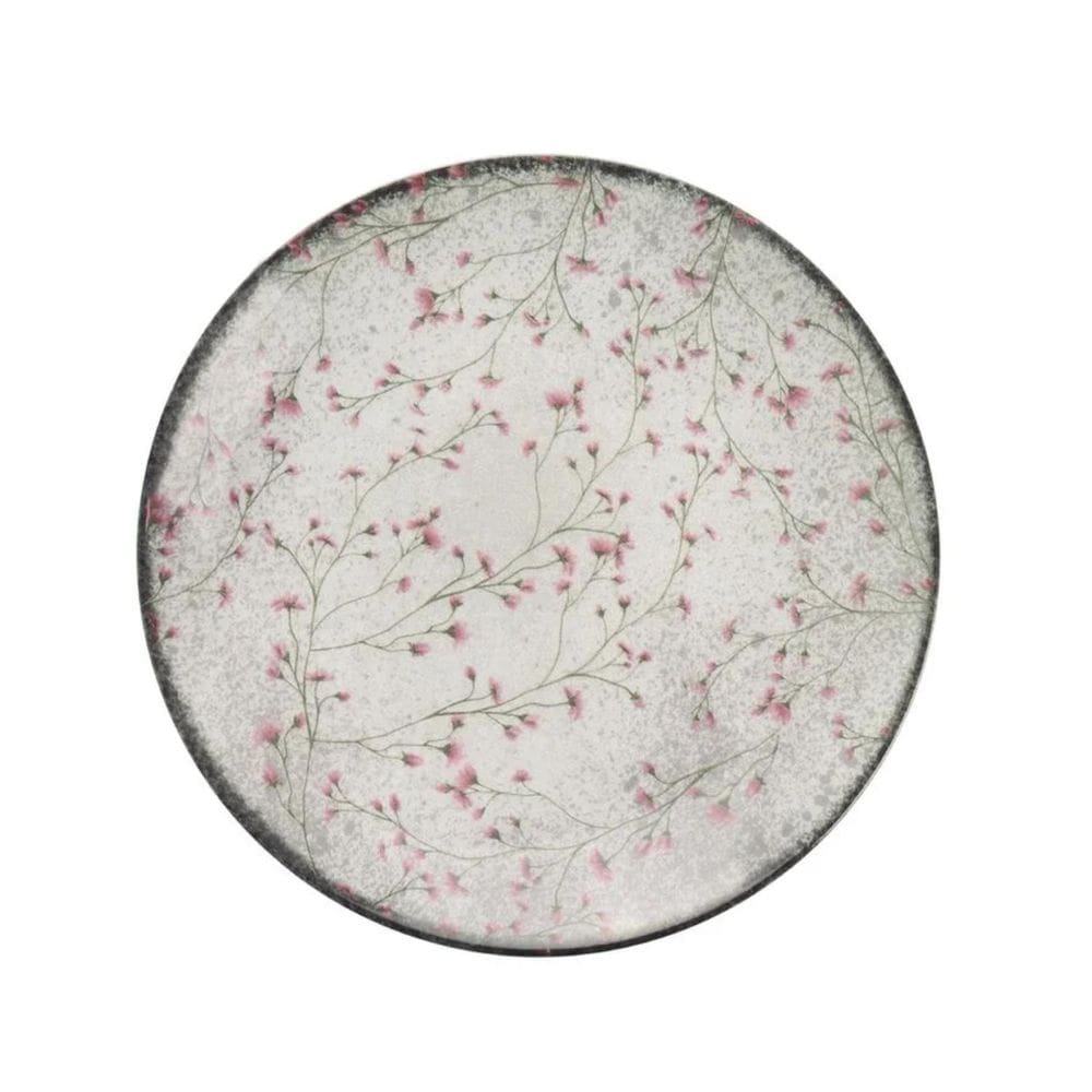 Prato De Sobremesa 19Cm Porcelana Floralis Tramontina
