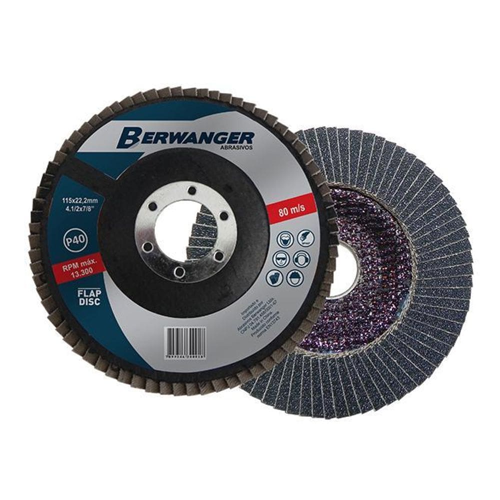 Disco Flap 115Mm G40 - Berwanger