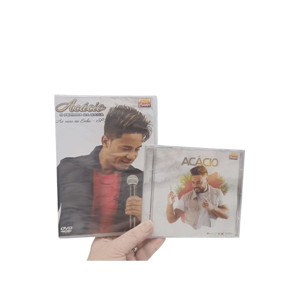 Dvd Acácio - Ao Vivo No Embu - Sp/ CD 2020