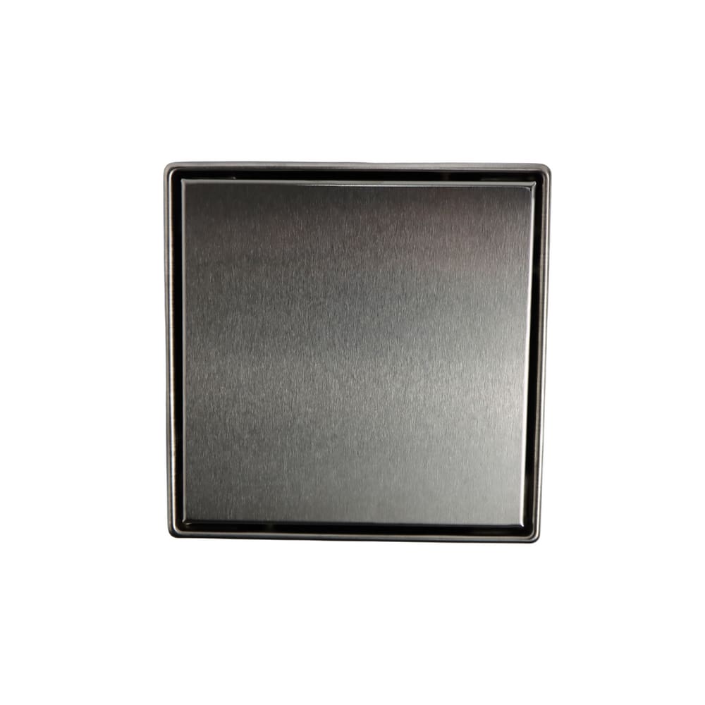 Ralo Quadrado Invisível Oculto Piso Aço Inoxidável Anti Inseto 15x15