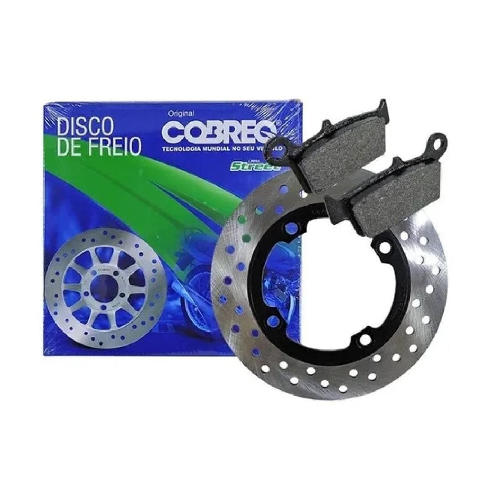 Disco Pastilha Freio Traseiro Nx 400 Falcon Xre 300 Sem Abs