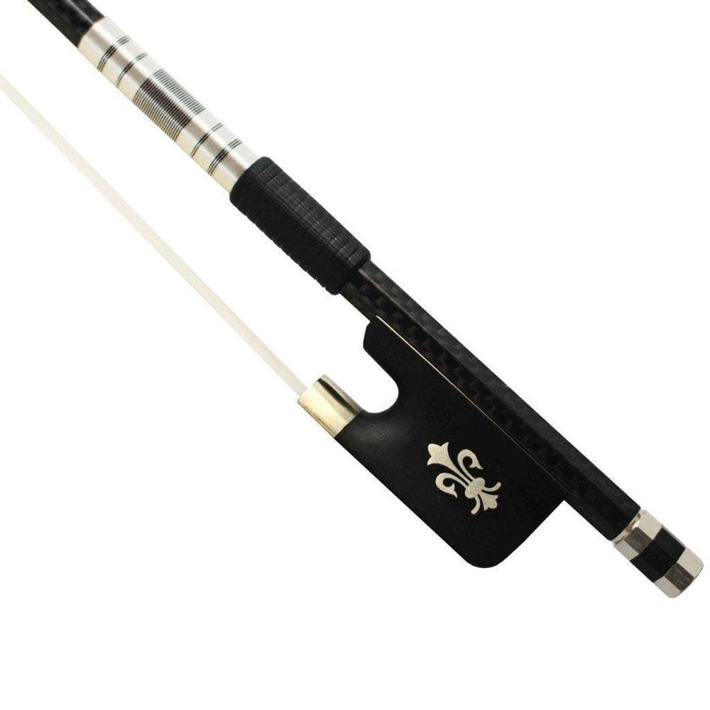 Arco Viola Fibra de Carbono Trançado 4/4 Mongolia 63g