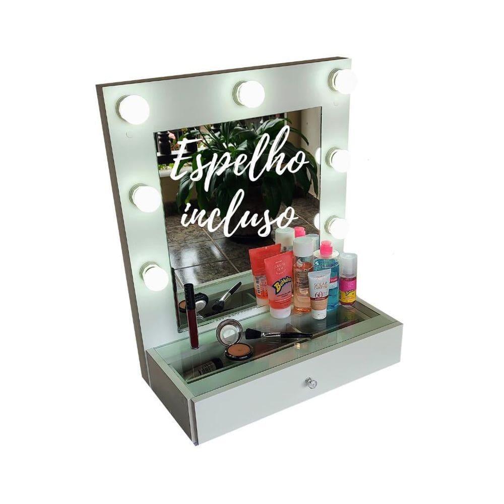 Penteadeira Suspensa De Parede Camarim Com 7 Bocais Maggie