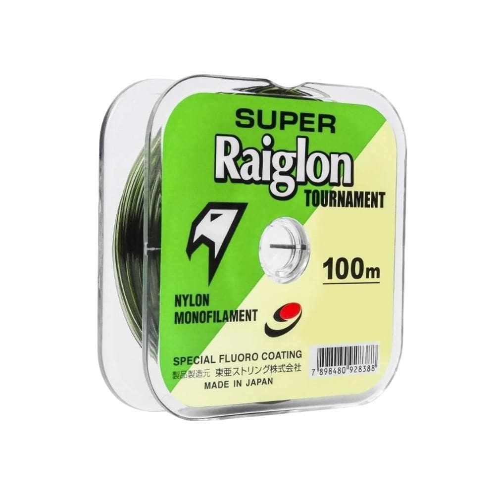 Linha De Pesca Super Raiglon Tour De Alta Qualidade 100 M
