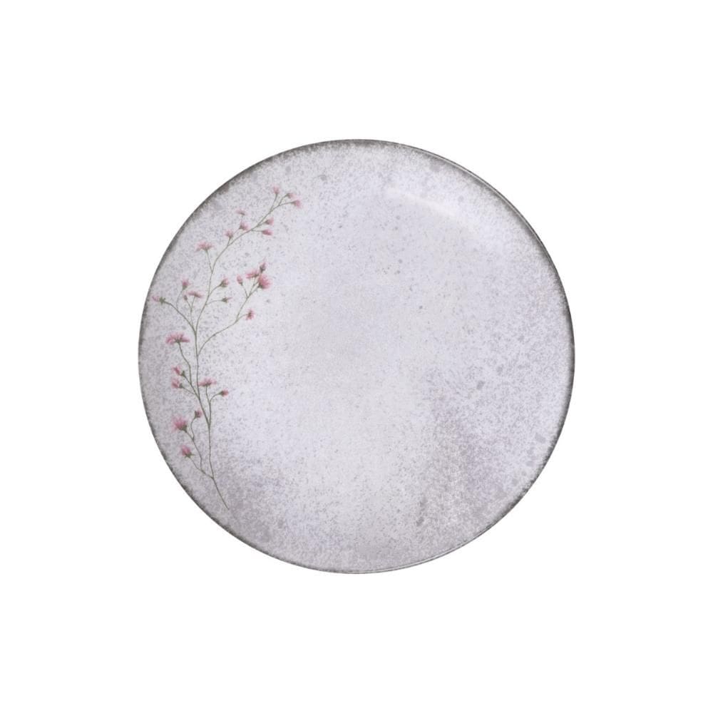 Prato Fundo em Porcelana Decorada Floralis 21 cm Tramontina