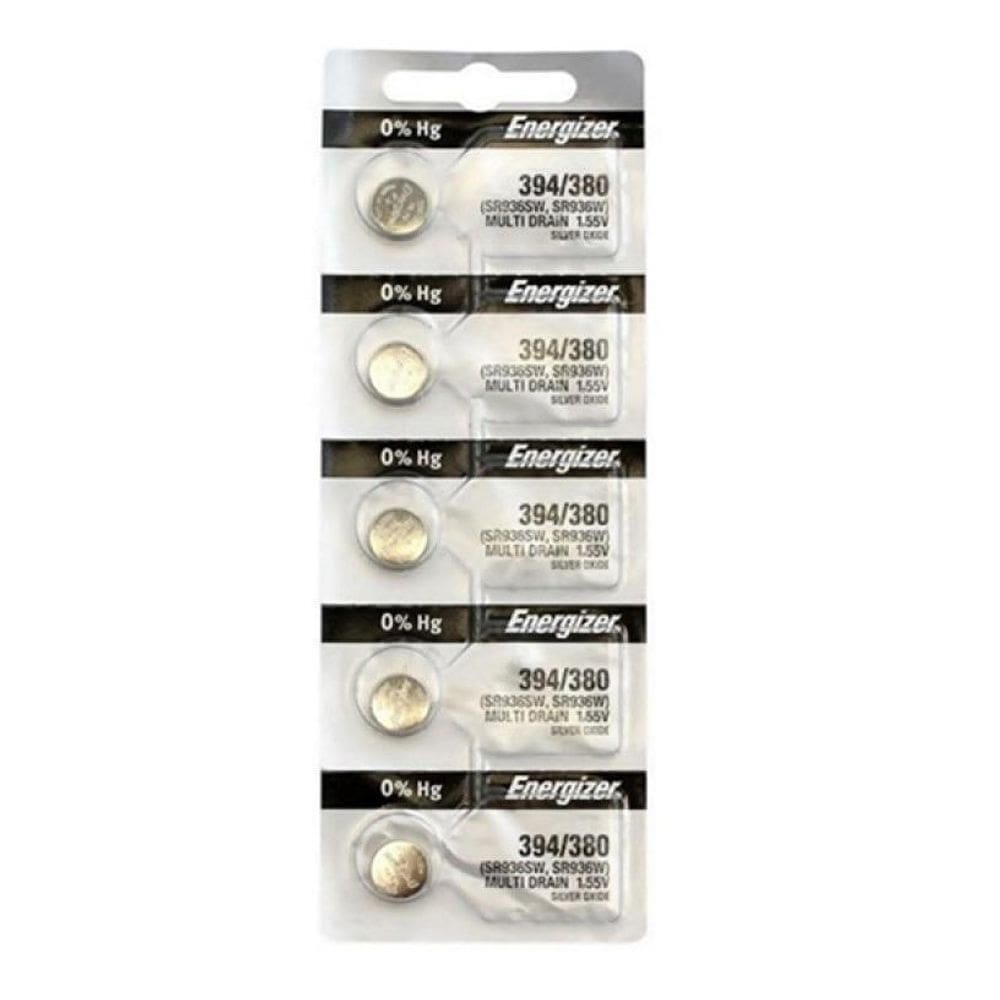 5 Baterias 321 Energizer Sr65 1,55V Sr616W Relógio