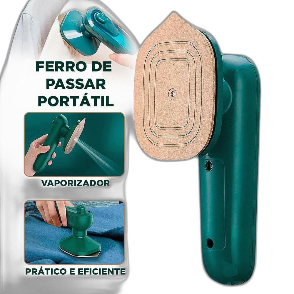 Ferro de Passar Portátil a Vapor |