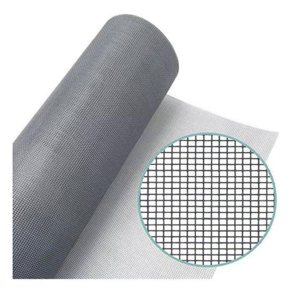 Tela Mosquiteira 1,20 Por 2Mt Janela Ant Fibra De Vidro Rato