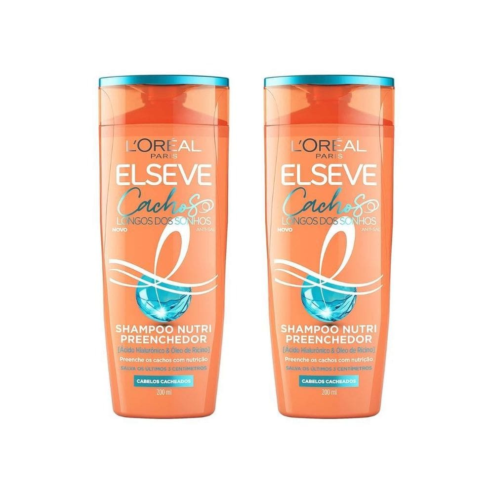 Shampoo Elseve 200Ml Cachos Dos Sonhos - Kit Com 2Un